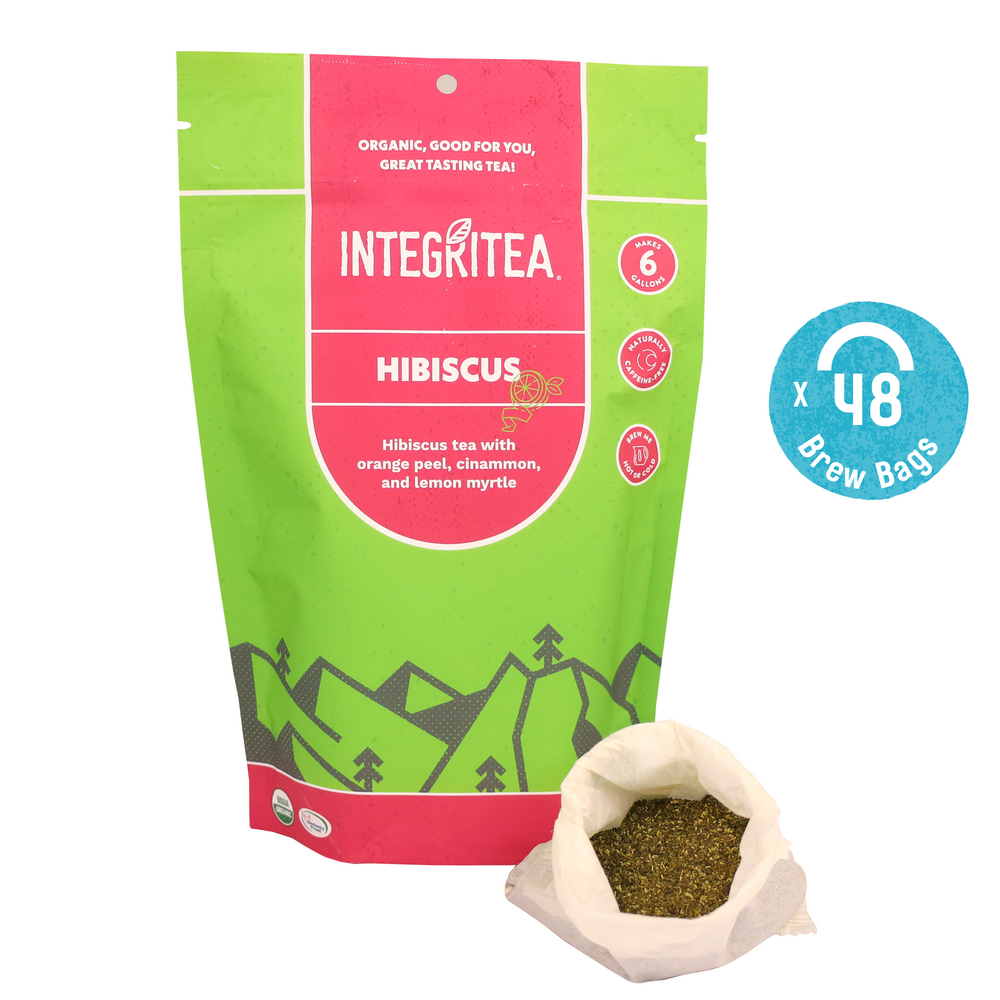 Hibiscus Iced Tea Foodservice 48 Brew Bags