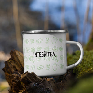 Illustrated Enamel Mug